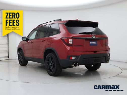 Red 2024 Honda Passport Black Edition