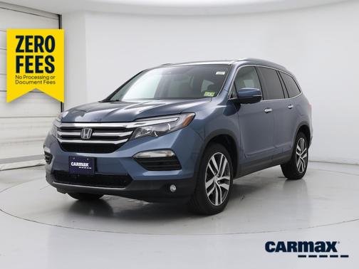 Blue 2017 Honda Pilot Touring