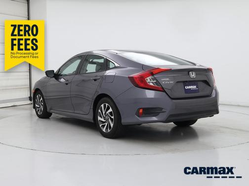 Gray 2016 Honda Civic EX