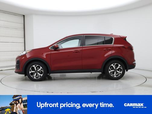 Red 2020 Kia Sportage LX