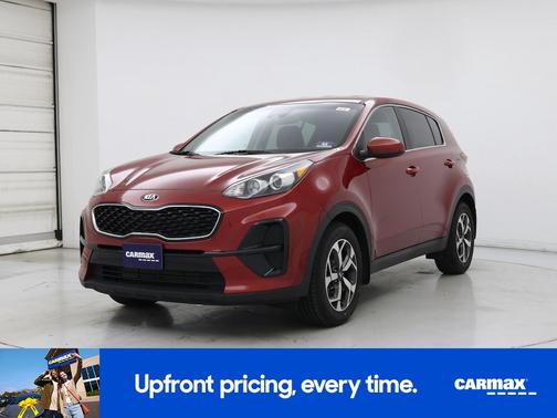 Red 2020 Kia Sportage LX