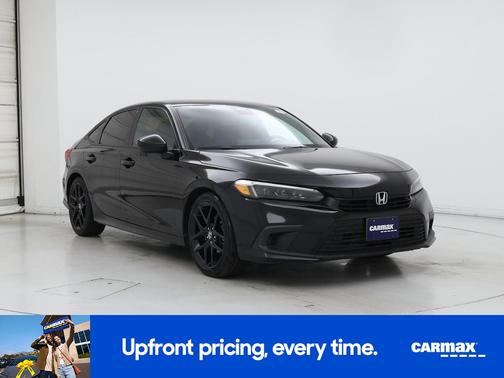 Black 2022 Honda Civic Sport