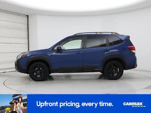 Blue 2022 Subaru Forester Wilderness