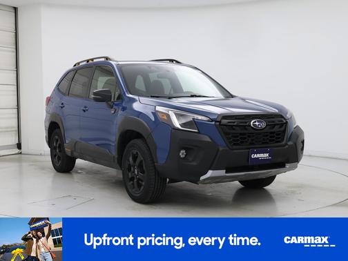 Blue 2022 Subaru Forester Wilderness
