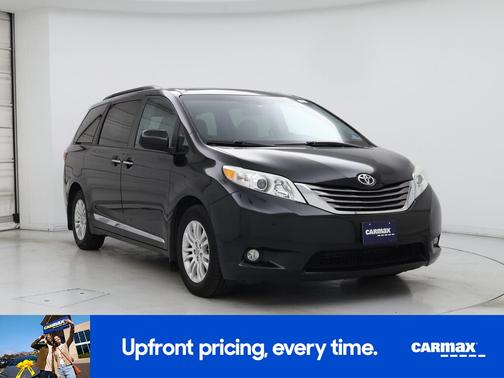 Black 2017 Toyota Sienna XLE