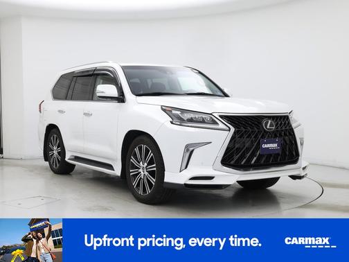 White 2020 Lexus LX 570