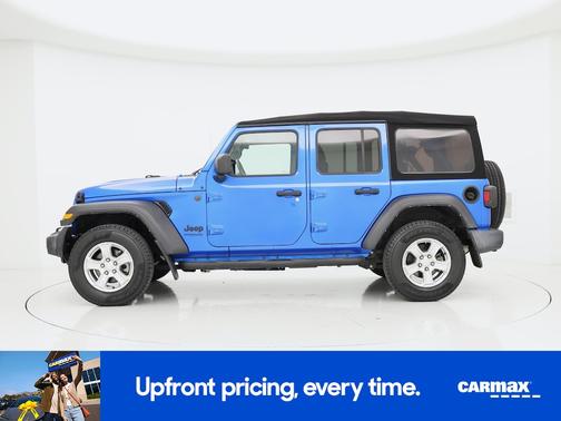 Blue 2022 Jeep Wrangler Unlimited Sport S