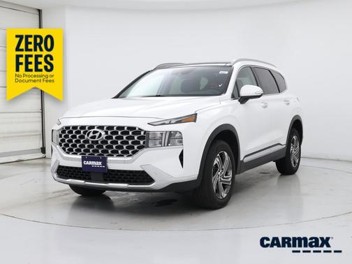White 2023 Hyundai SANTA FE SEL