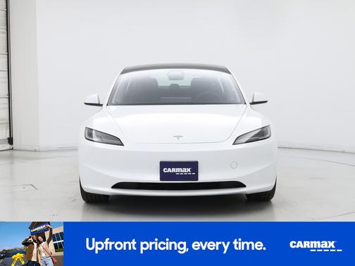 White 2025 Tesla Model 3 Long Range