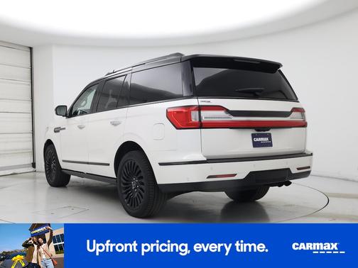 White 2019 Lincoln Navigator Black Label