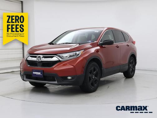 Red 2019 Honda CR-V EX