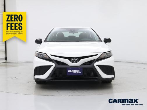 White 2023 Toyota Camry SE Night Shade