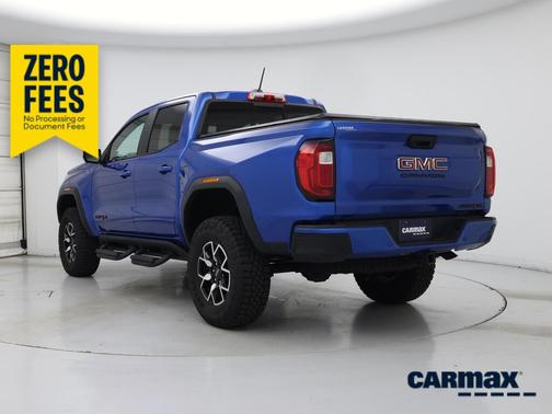 Blue 2024 GMC Canyon AT4X