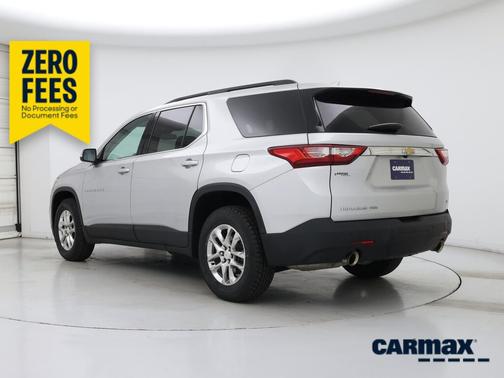 Silver 2021 Chevrolet Traverse LT Cloth