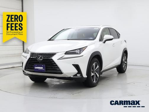 White 2020 Lexus NX 300