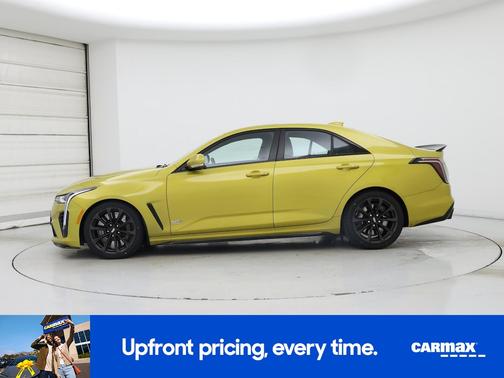 Yellow 2024 Cadillac CT4-V Blackwing