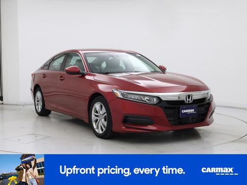 Red 2018 Honda Accord LX