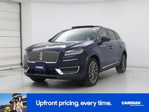 Blue 2020 Lincoln Nautilus Reserve