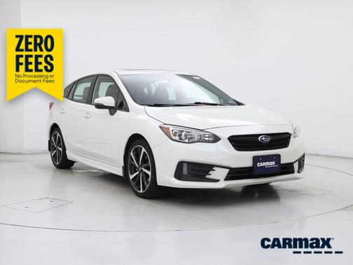 White 2020 Subaru Impreza Sport