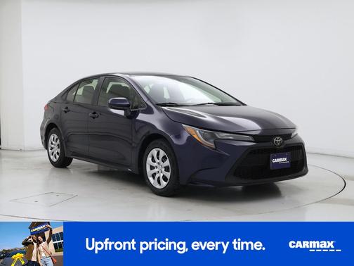Blue 2020 Toyota Corolla LE