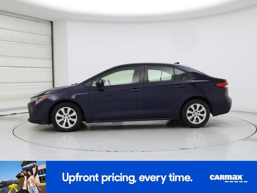 Blue 2020 Toyota Corolla LE