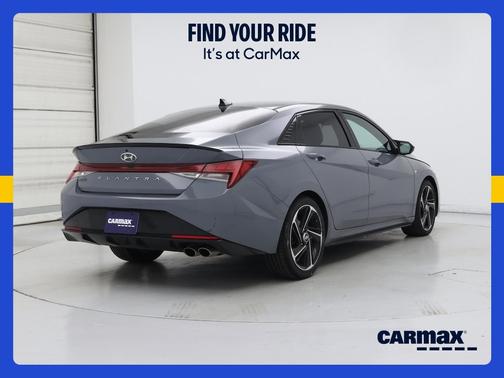 Gray 2023 Hyundai ELANTRA N Line