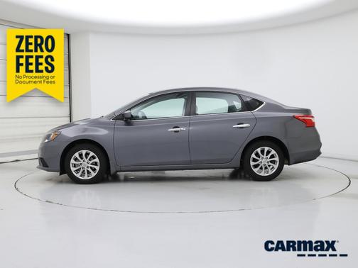 Gray 2019 Nissan Sentra SV
