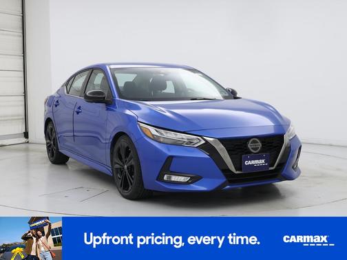Blue 2020 Nissan Sentra SR