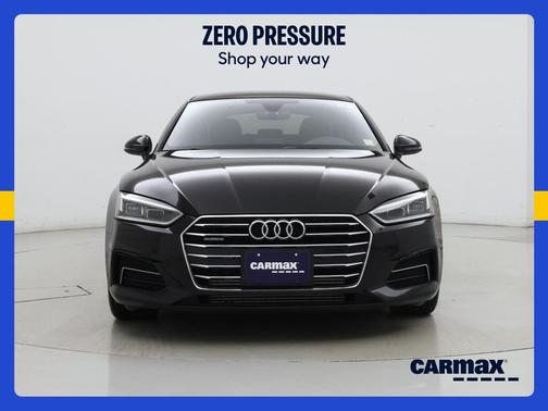 Black 2019 Audi A5 Premium