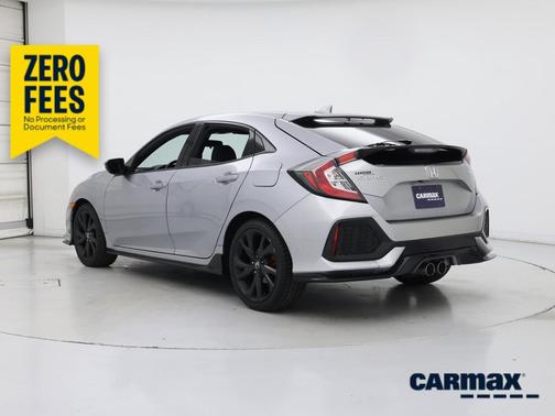 Silver 2018 Honda Civic Sport