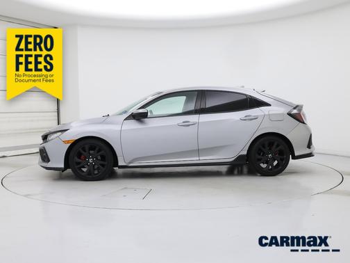 Silver 2018 Honda Civic Sport