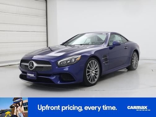 Blue 2017 Mercedes-Benz SL 550