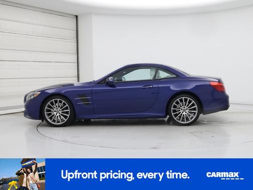Blue 2017 Mercedes-Benz SL 550