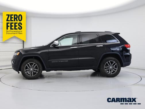 Black 2017 Jeep Grand Cherokee Limited