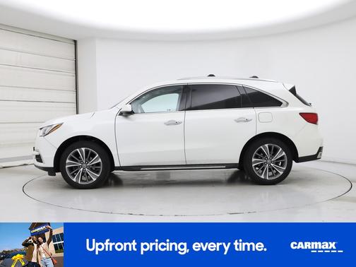 White 2018 Acura MDX