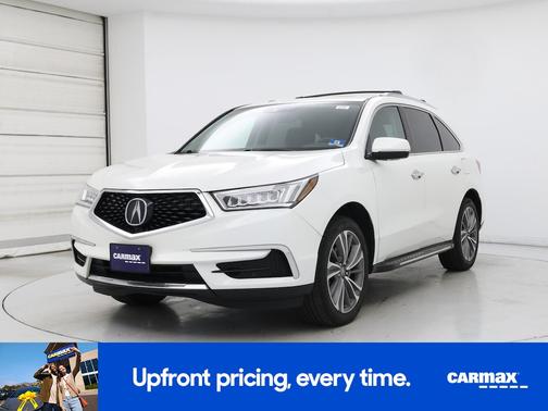 White 2018 Acura MDX
