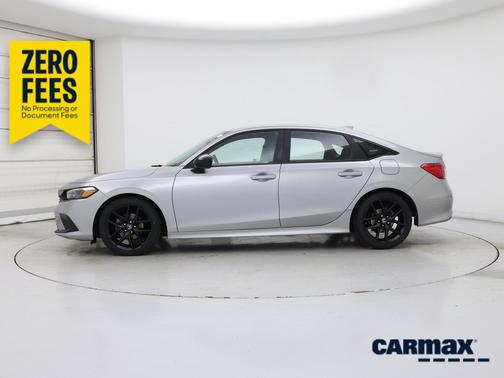 Gray 2023 Honda Civic Sport