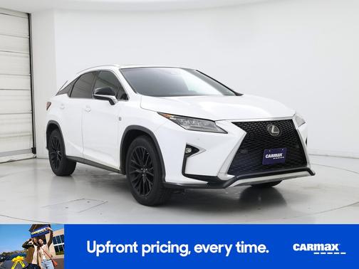 White 2017 Lexus RX 350 F-Sport
