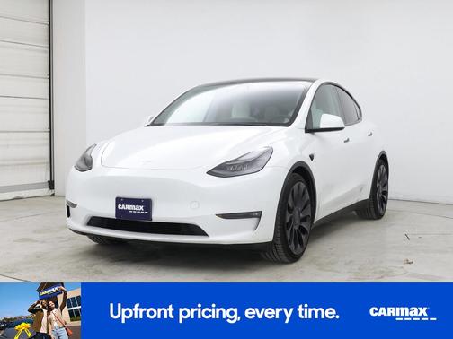 White 2021 Tesla Model Y Performance