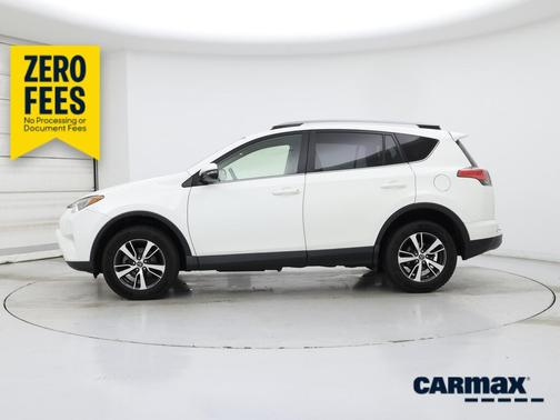 White 2017 Toyota RAV4 XLE