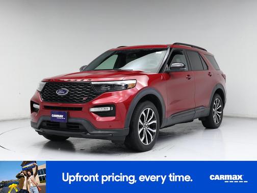 Red 2020 Ford Explorer ST