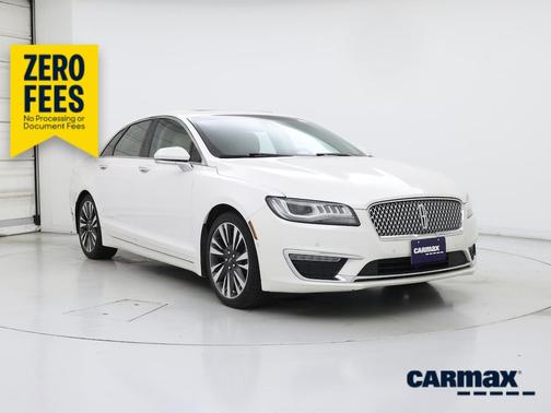 White 2019 Lincoln MKZ Hybrid Reserve II