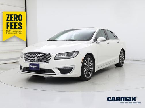 White 2019 Lincoln MKZ Hybrid Reserve II
