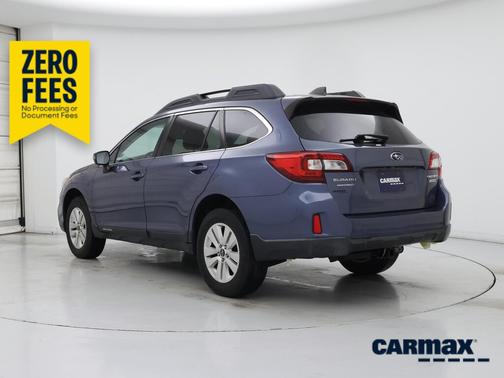 Blue 2017 Subaru Outback 2.5I Premium