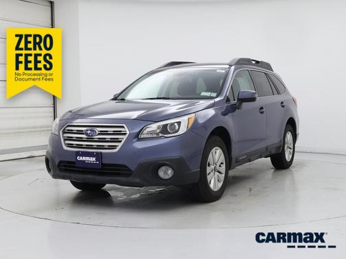 Blue 2017 Subaru Outback 2.5I Premium