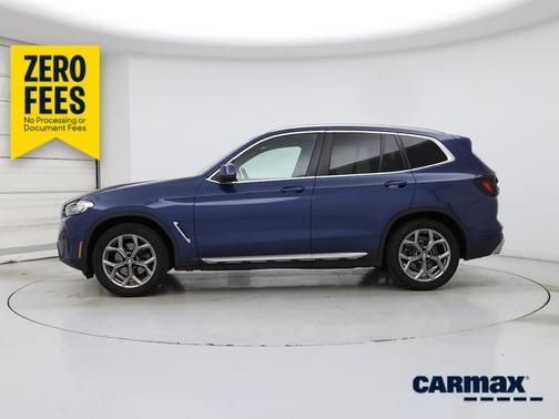 Blue 2022 BMW X3 XDrive30i