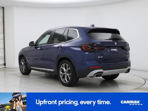 Blue 2022 BMW X3 XDrive30i
