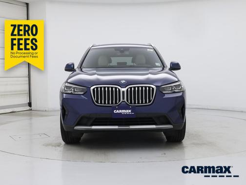 Blue 2022 BMW X3 XDrive30i
