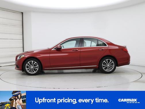 Red 2016 Mercedes-Benz C-Class