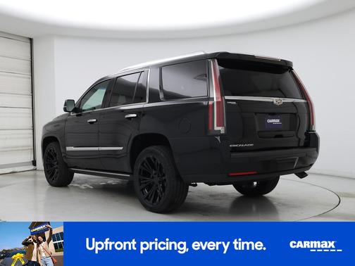 Black 2018 Cadillac Escalade Platinum